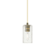 A thumbnail of the Innovations Lighting 434-1P-9-4 Crown Point Pendant Brushed Brass / Seedy