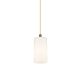 A thumbnail of the Innovations Lighting 434-1P-9-4 Crown Point Pendant Brushed Brass / Matte White