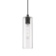 A thumbnail of the Innovations Lighting 434-1P-13-4 Crown Point Pendant Matte Black / Clear