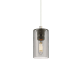 A thumbnail of the Innovations Lighting 434-1P-9-4 Crown Point Pendant Polished Nickel / Plated Smoke