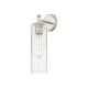 A thumbnail of the Innovations Lighting 434-1W-5-4 Crown Point Sconce Polished Nickel / Seedy