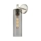 A thumbnail of the Innovations Lighting 434-1W-5-4 Crown Point Sconce Polished Nickel / Plated Smoke