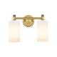 A thumbnail of the Innovations Lighting 434-2W-11-14 Crown Point Vanity Brushed Brass