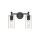 A thumbnail of the Innovations Lighting 434-2W-11-14 Crown Point Vanity Matte Black / Clear