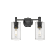 A thumbnail of the Innovations Lighting 434-2W-11-14 Crown Point Vanity Matte Black / Seedy