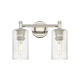 A thumbnail of the Innovations Lighting 434-2W-11-14 Crown Point Vanity Polished Nickel / Seedy