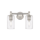 A thumbnail of the Innovations Lighting 434-2W-11-14 Crown Point Vanity Satin Nickel / Seedy