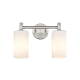 A thumbnail of the Innovations Lighting 434-2W-11-14 Crown Point Vanity Satin Nickel / Matte White