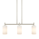 A thumbnail of the Innovations Lighting 434-3I-10-31 Crown Point Linear Polished Nickel