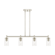 A thumbnail of the Innovations Lighting 434-4I-10-44 Crown Point Linear Polished Nickel / Clear