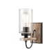 A thumbnail of the Innovations Lighting 442-1W-11-5 Paladin Sconce Matte Black / Seedy