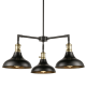 A thumbnail of the Innovations Lighting 443SW-3CR-12-30 Metro Chandelier Black Antique Brass / Matte Black