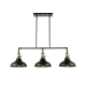 A thumbnail of the Innovations Lighting 443SW-3I-12-38 Metro Linear Black Antique Brass / Matte Black