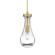 A thumbnail of the Innovations Lighting 451-1P-12-5 Owego Pendant Brushed Brass / Clear
