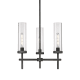 A thumbnail of the Innovations Lighting 471-3CR-20-21 Lincoln Pendant Weathered Zinc / Clear