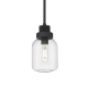 A thumbnail of the Innovations Lighting 472-1S-11-6 Somers Pendant Textured Black / Clear