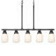 A thumbnail of the Innovations Lighting 472-5I-13-43 Somers Linear Weathered Zinc / Matte White