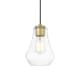 A thumbnail of the Innovations Lighting 490-1P-11-7 Fairfield Pendant Satin Gold / Clear