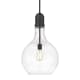 A thumbnail of the Innovations Lighting 492-1S-23-14 Amherst Pendant Matte Black / Clear