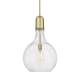 A thumbnail of the Innovations Lighting 492-1S-23-14 Amherst Pendant Satin Gold / Seedy