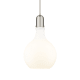 A thumbnail of the Innovations Lighting 492-1S-23-14 Amherst Pendant Brushed Satin Nickel / Matte White