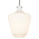 A thumbnail of the Innovations Lighting 493-1S-17-12 Norwalk Pendant Polished Nickel / Matte White