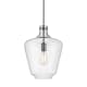 A thumbnail of the Innovations Lighting 493-1S-16-12 Norwalk Pendant Polished Nickel / Clear