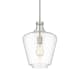 A thumbnail of the Innovations Lighting 493-1S-16-12 Norwalk Pendant Brushed Satin Nickel / Clear