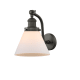 A thumbnail of the Innovations Lighting 515-1W Large Cone Oiled Rubbed Bronze / Matte White Cased