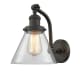 A thumbnail of the Innovations Lighting 515-1W Large Cone Oiled Rubbed Bronze / Clear