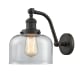 A thumbnail of the Innovations Lighting 515-1W Large Bell Oiled Rubbed Bronze / Clear