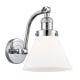 A thumbnail of the Innovations Lighting 515-1W Large Cone Polished Chrome / Matte White Cased