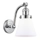 A thumbnail of the Innovations Lighting 515-1W Small Cone Polished Chrome / Matte White Cased
