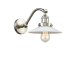 A thumbnail of the Innovations Lighting 515-1W Halophane Brushed Satin Nickel / Matte White