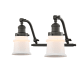 A thumbnail of the Innovations Lighting 515-2W Small Canton Oil Rubbed Bronze / Matte White