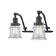 A thumbnail of the Innovations Lighting 515-2W Small Canton Oil Rubbed Bronze / Clear