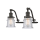 A thumbnail of the Innovations Lighting 515-2W Small Canton Oil Rubbed Bronze / Seedy