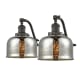 A thumbnail of the Innovations Lighting 515-2W Large Bell Oil Rubbed Bronze / Silver Plated Mercury