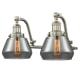 A thumbnail of the Innovations Lighting 515-2W Fulton Satin Brushed Nickel / Smoked