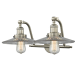 A thumbnail of the Innovations Lighting 515-2W Halophane Satin Brushed Nickel / Halophane