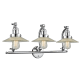 A thumbnail of the Innovations Lighting 515-3W Halophane Polished Chrome / Flat