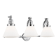 A thumbnail of the Innovations Lighting 515-3W Large Cone Polished Chrome / Matte White Cased