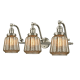 A thumbnail of the Innovations Lighting 515-3W Chatham Satin Brushed Nickel / Mercury Fluted