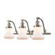 A thumbnail of the Innovations Lighting 515-3W Bellmont Brushed Satin Nickel / Matte White