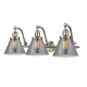 A thumbnail of the Innovations Lighting 515-3W Large Cone Satin Brushed Nickel / Smoked