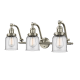 A thumbnail of the Innovations Lighting 515-3W Small Bell Satin Brushed Nickel / Clear