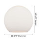 A thumbnail of the Innovations Lighting 516-1C-16-12 Athens Semi-Flush Alternate Image
