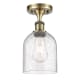 A thumbnail of the Innovations Lighting 516-1C-11-6 Bella Semi-Flush Antique Brass / Seedy