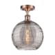 A thumbnail of the Innovations Lighting 516-1C-13-10 Athens Semi-Flush Antique Copper