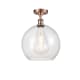 A thumbnail of the Innovations Lighting 516-1C-17-12 Athens Semi-Flush Antique Copper / Seedy